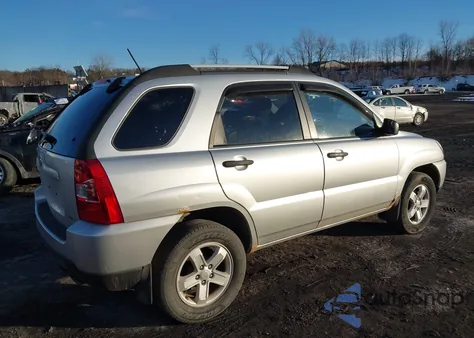 2010 Kia Sportage Lx V6 из США, поврежденный, VIN KNDKGCA30A7733883
